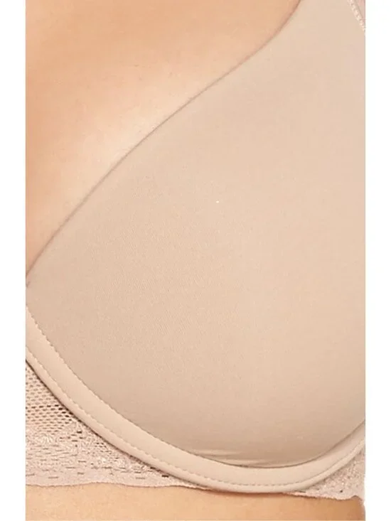 🆕NATORI Bliss Full Underwire T-Shirt Bra 36C Nude Beige #721154 - Picture 4 of 9